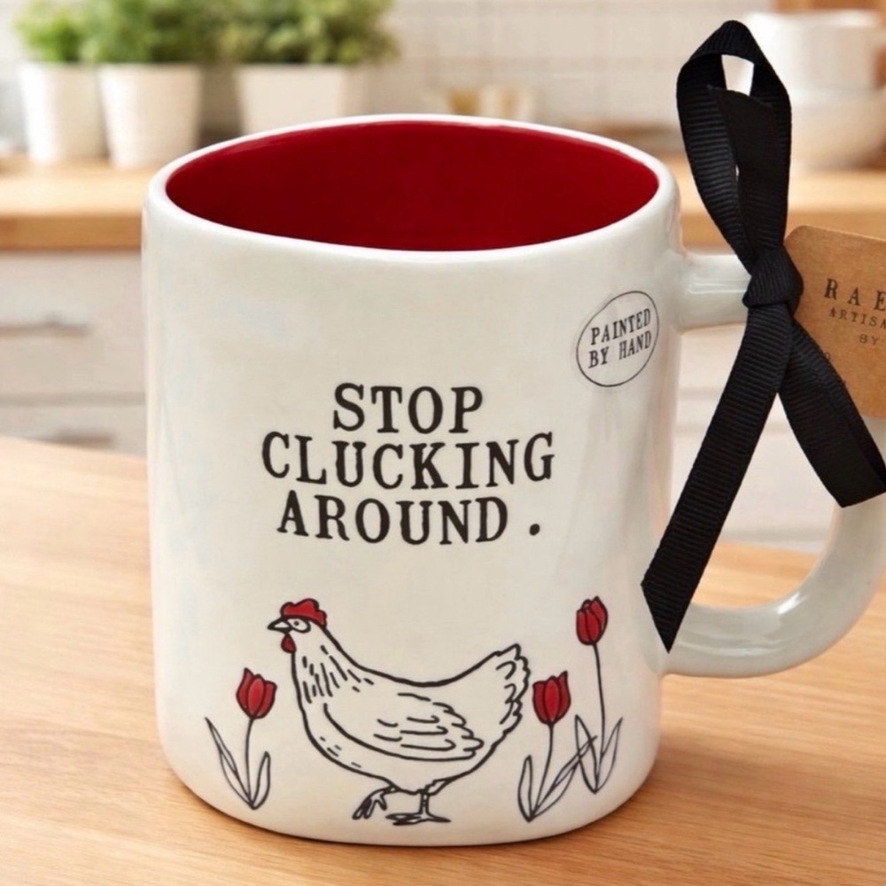 NWT Rae Dunn chicken mug
